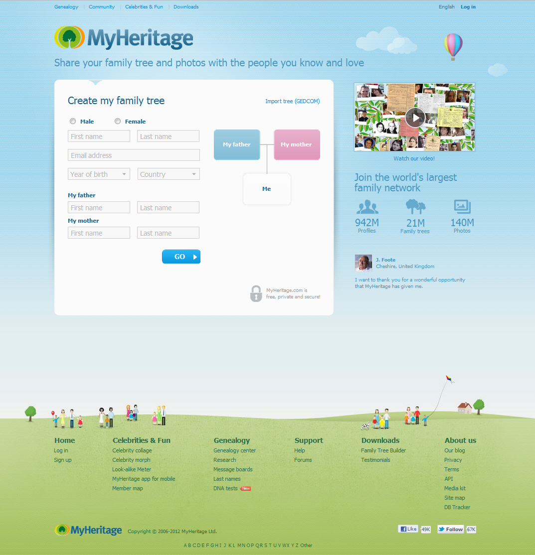 MyHeritage gets a new look. Here are a couple of things we've improved: