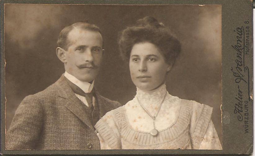Benjamin og hans kone, Emma
