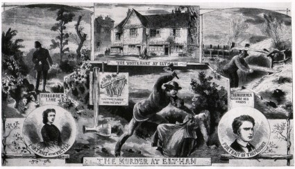 A contemporary illustration of the murder (click to enlarge)