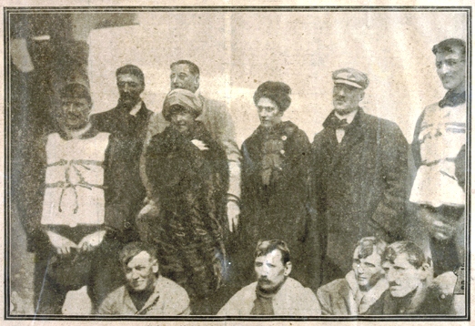 Laura Mabel Francatelli and Other Survivors (Taken from the Discovery Channel - http://dsc.discovery.com/news/2007/04/05/titanicslide_03.html)