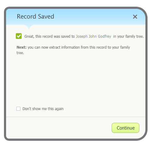 Record saved (click to zoom)