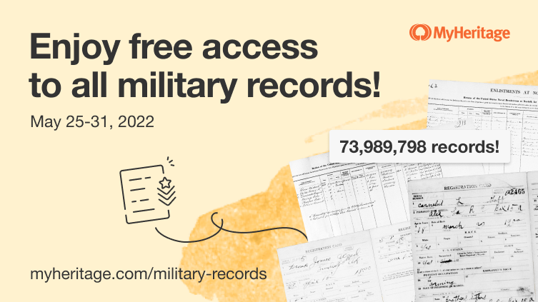 Celebrate Those Who Served with Free Military Records
