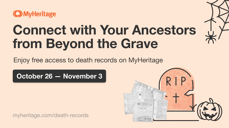 Connect with Your Ancestors This Halloween with Free Death Records