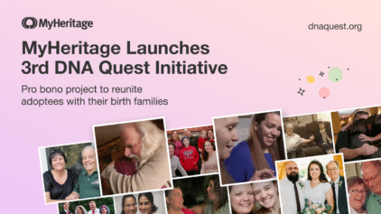 MyHeritage Announces Third Installment of DNA Quest Initiative