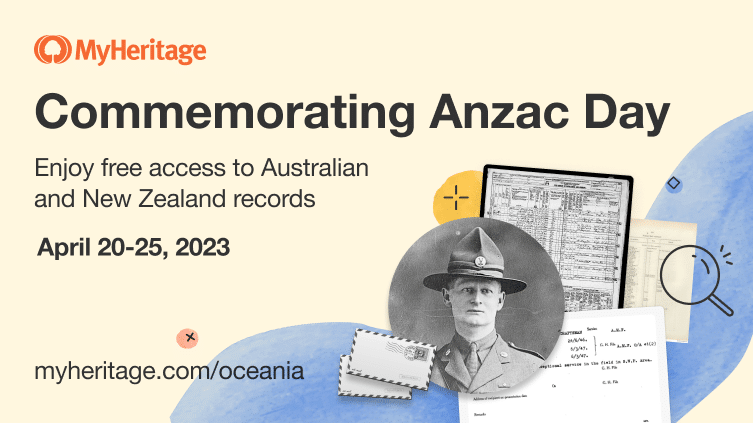 Anzac Day: Access All Australia & New Zealand Records for Free