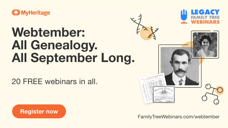 Webtember 2024: Elevate Your Genealogy Skills All September Long