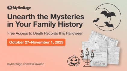 Unlock the Past with MyHeritage this Halloween