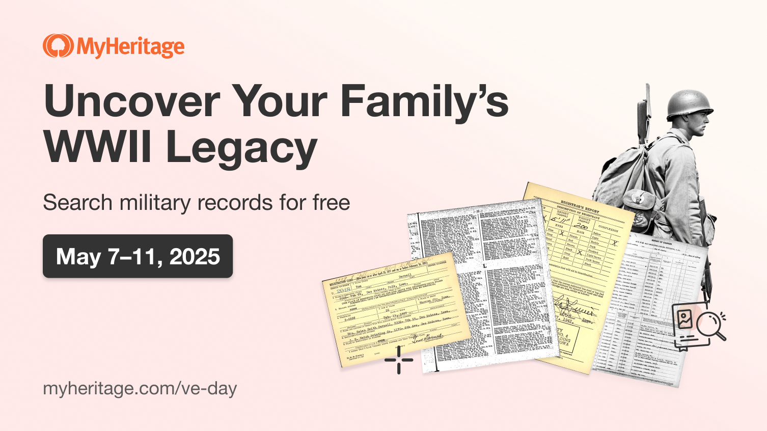 Honoring the 80th Anniversary of VE Day with Free Access to WWII Records