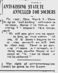 Source: The Meriden Daily Journal, Mar 3, 1919: