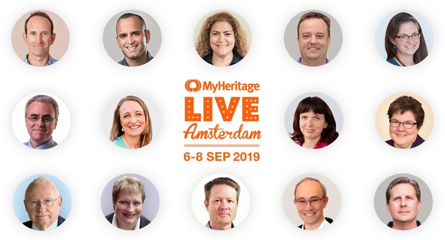 Introducing the MyHeritage LIVE 2019 Speakers