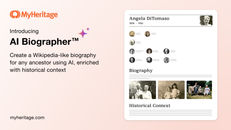 Introducing AI Biographer™: Create a Wikipedia-like Biography for Any Ancestor Using AI, Enriched with Historical Context