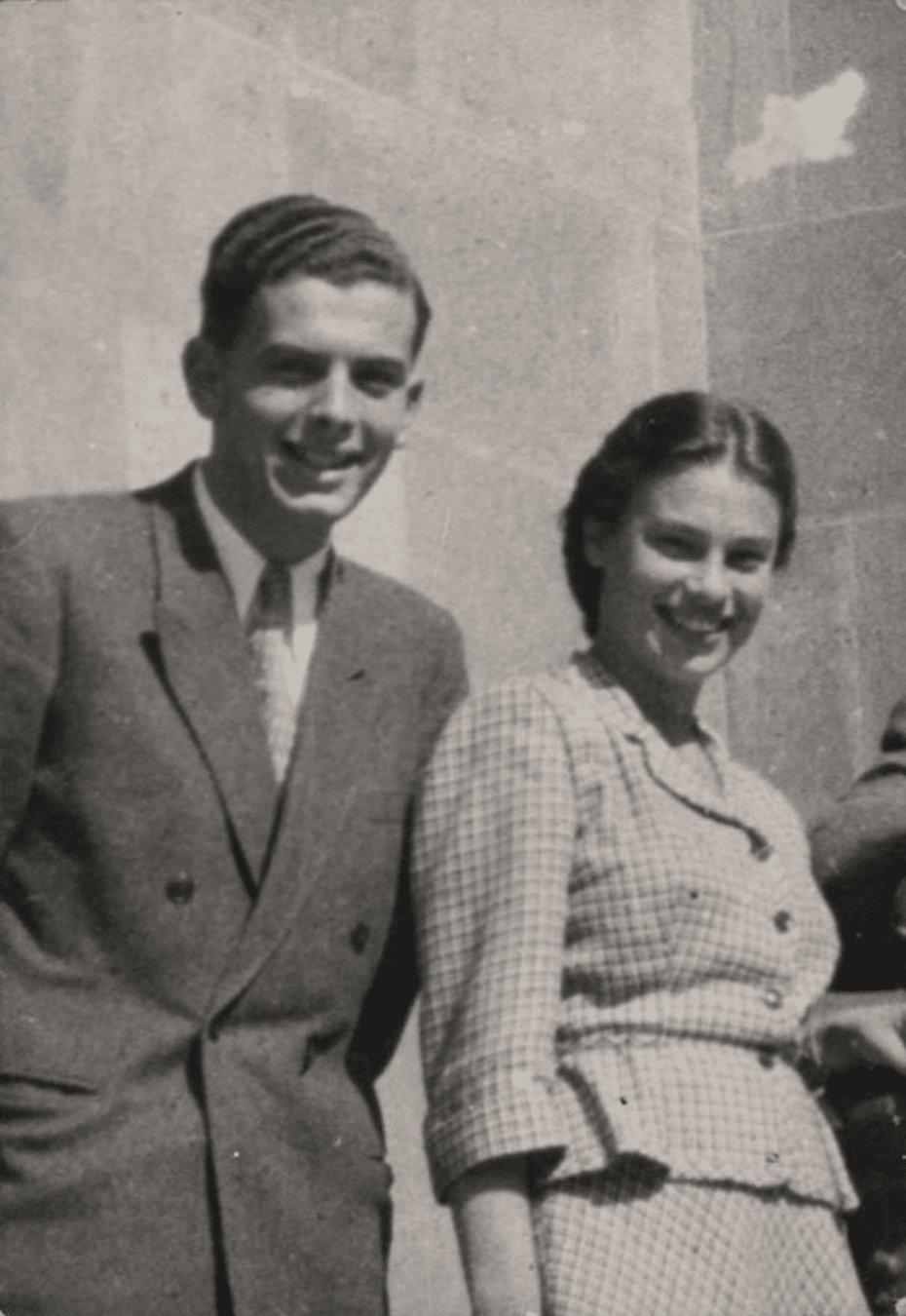 Alexander og hans kone Judith i Košice, Slovakiet, 1948.