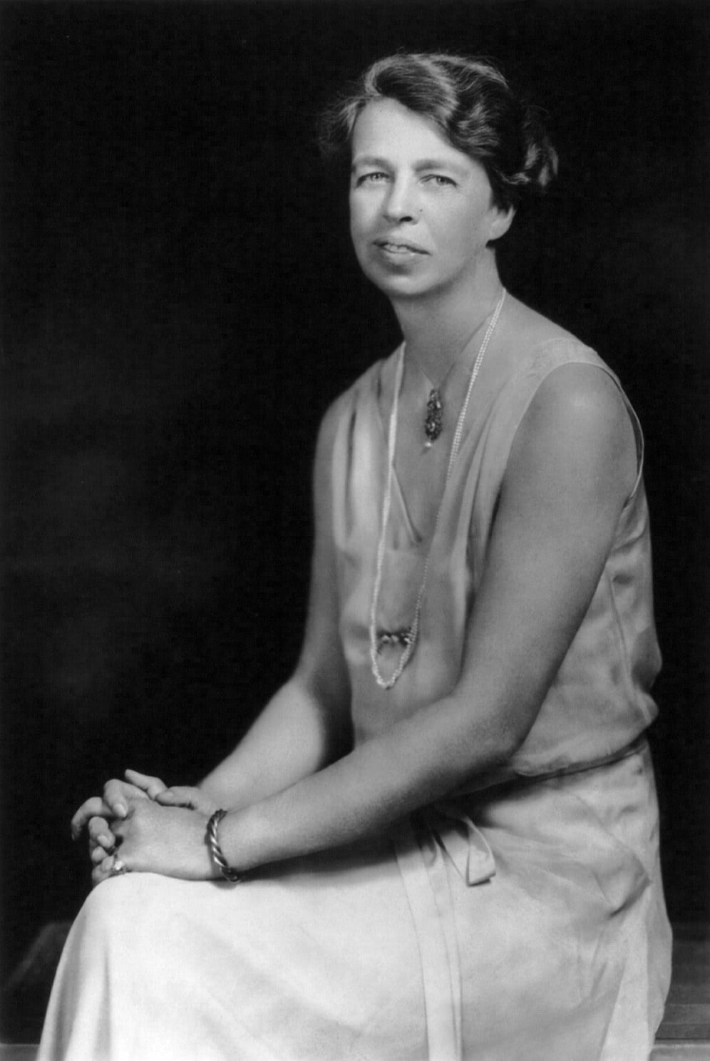 Anna Eleanor Roosevelt, 1932 (Crédito: Biblioteca do Congresso)