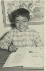Hagar’s father, Asher Chen, in first grade c1960.