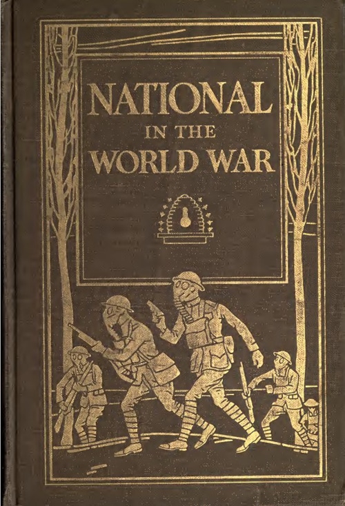 Foto af forsiden på The National under verdenskrigen