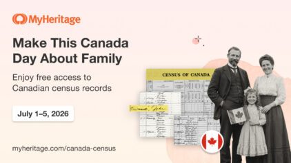Celebrate Canada Day with Free Access to Canadian Census Records!