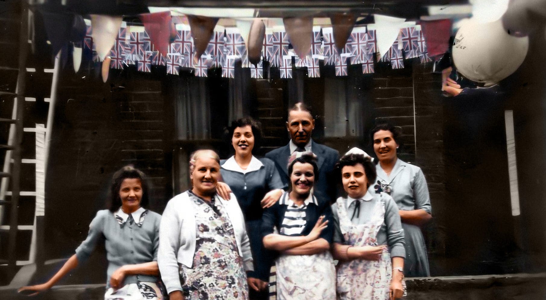 Unique Photos of Coronation Day Celebrations Colorized and Enhanced on MyHeritage 