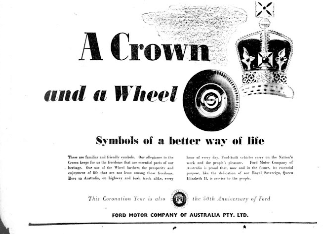 Ad for Ford Motors Australia. Source: MyHeritage newspaper collection