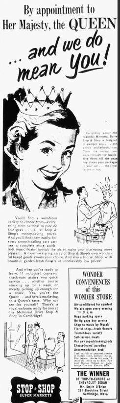 Stop & Shop ad in the Boston Globe. Source: MyHeritage newspaper collection