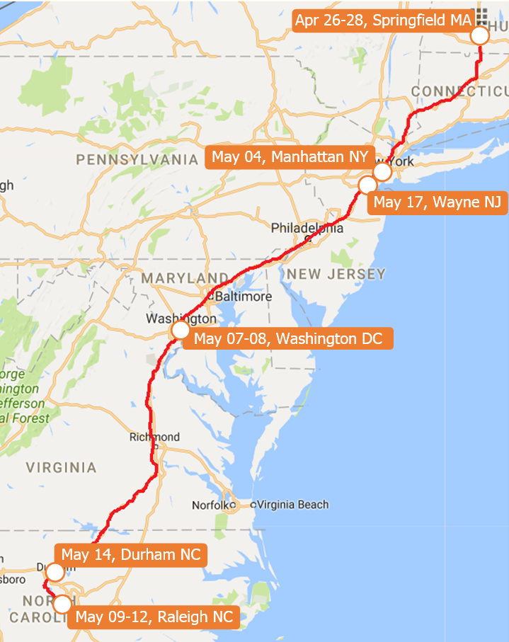 On the Road Again: Genealogy East Coast Tour 2017 - MyHeritage Blog