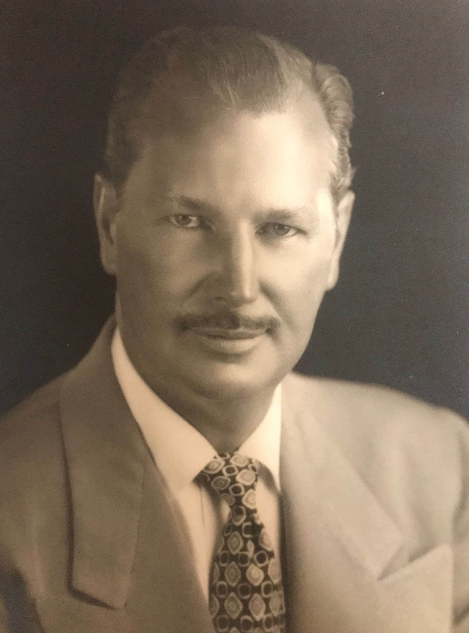 Jennifer’s grandfather, Donald Irving Rich, as an adult. Photo colorized and enhanced by MyHeritage