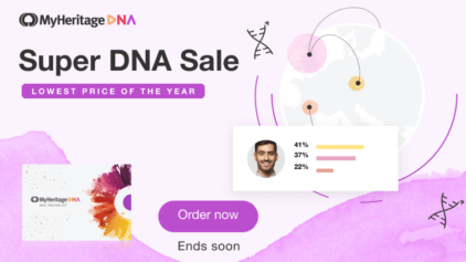 MyHeritage DNA for the Lowest Price of the Year!