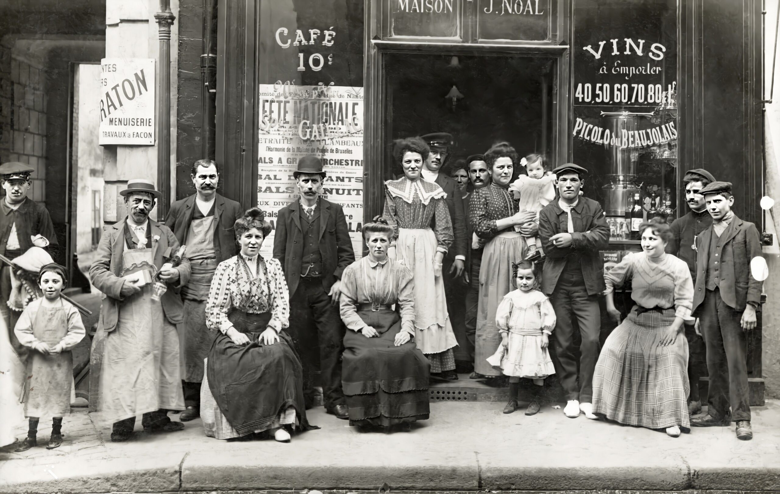 Example: A Parisian wine shop