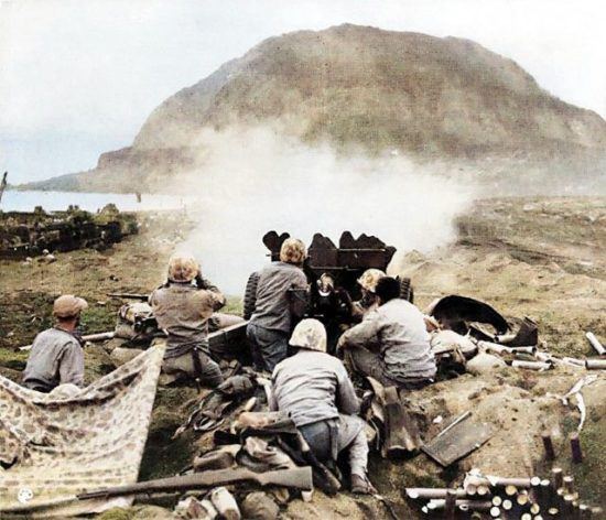 World War II Brought to Life: The Battle of Iwo Jima in Colorized ...