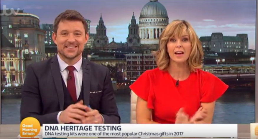 Good Morning Britain Hosts Receive Their MyHeritage DNA Results Live on Air
