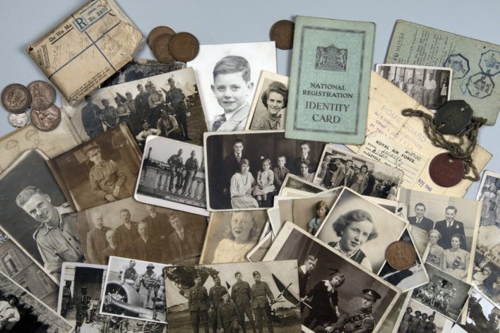 Family photos, documents and memorabilia to bring to an interview
