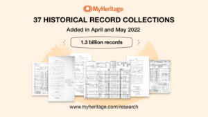 Historical Record Collections Added in April and May 2022