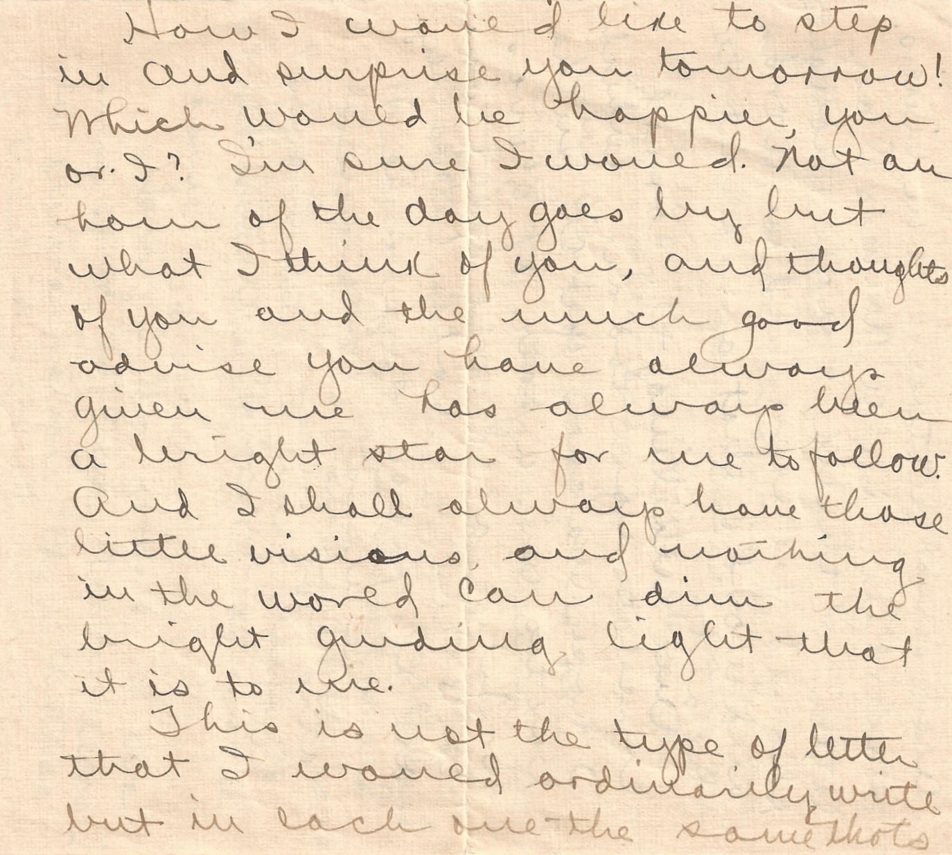 Mother's Day letter from World War I, page 3