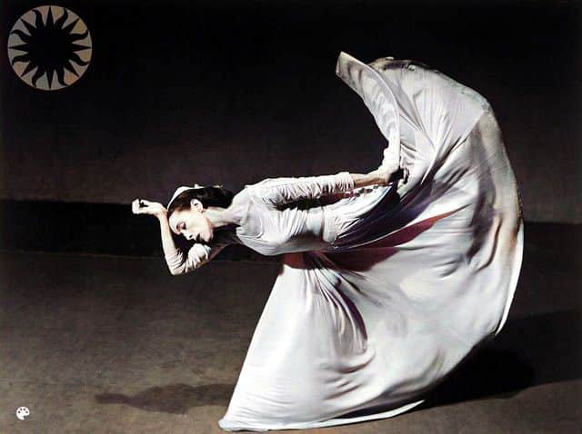 Martha Graham performing Letter to the World (also called The Kick), 1940. (Credit: Barbara Morgan—Underwood)