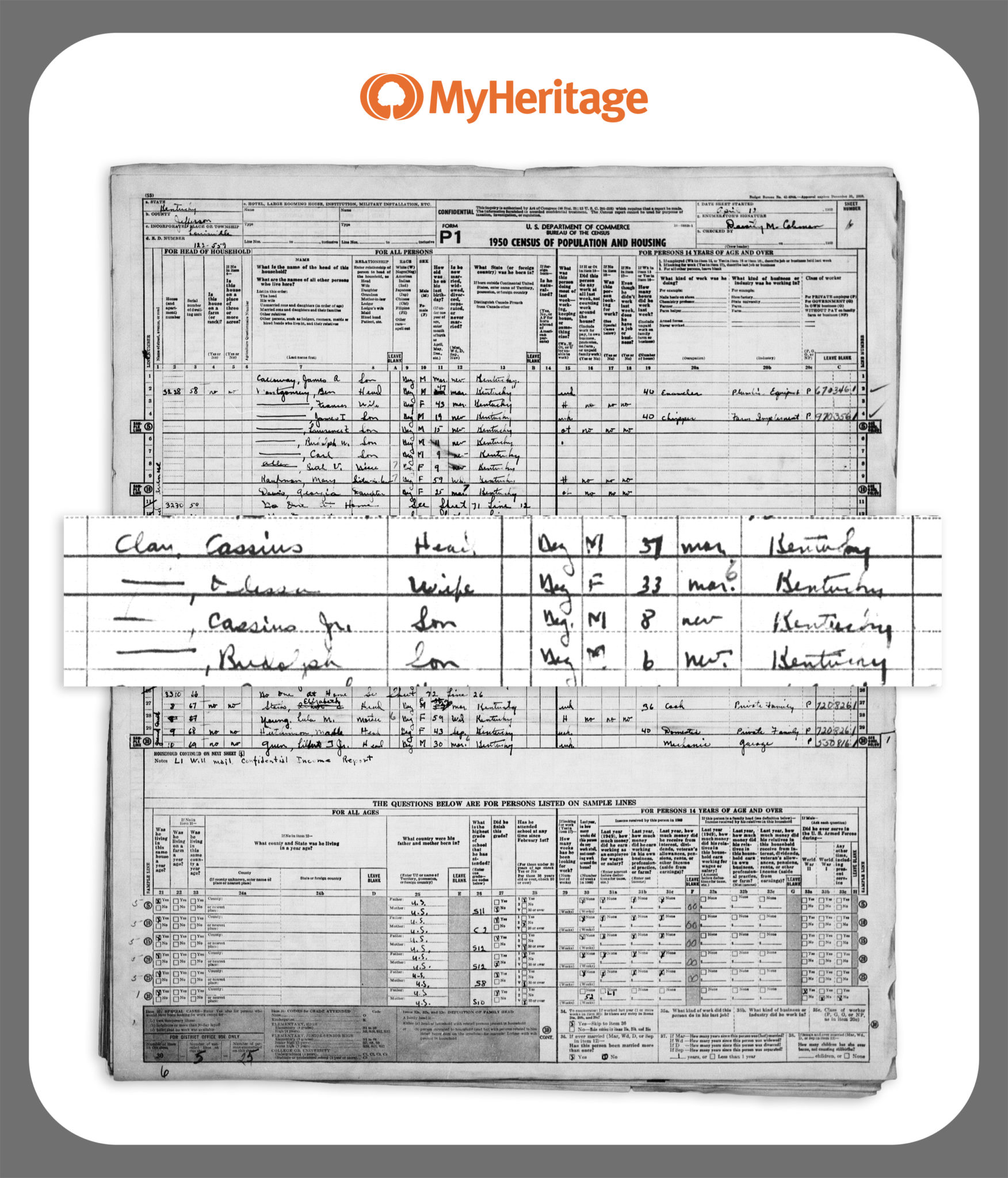 Now Live! The 1950 U.S. Census Index for Wyoming and Delaware