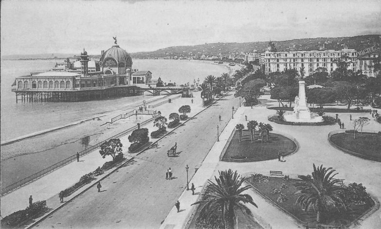 The promenade des Anglais, French Riviera circa 1930