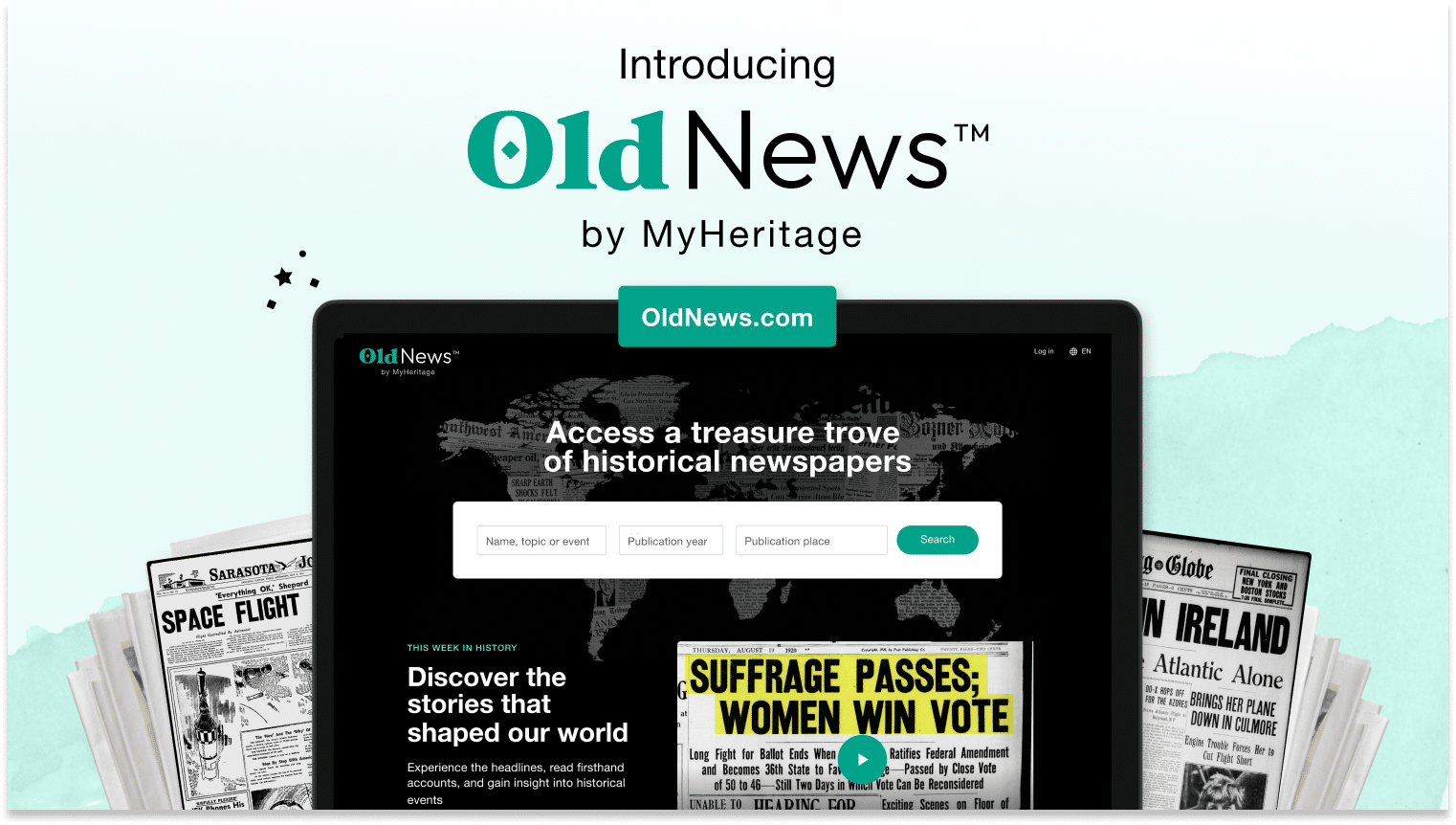 Introducing OldNews.com, A New Website for Exploring Historical Newspapers