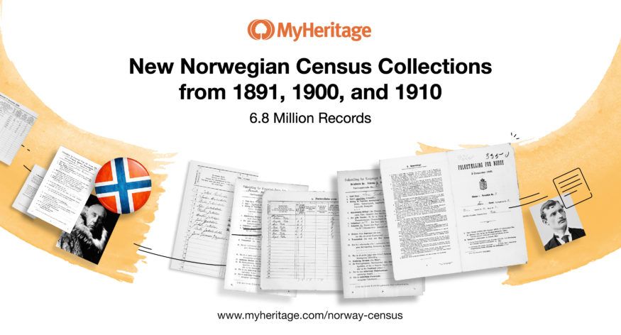 New Norwegian Census Records Added
