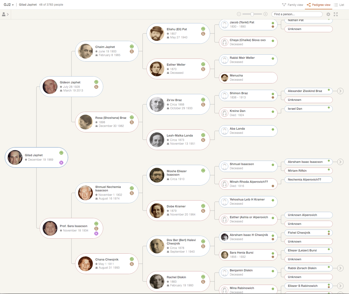 MyHeritage Family Tree