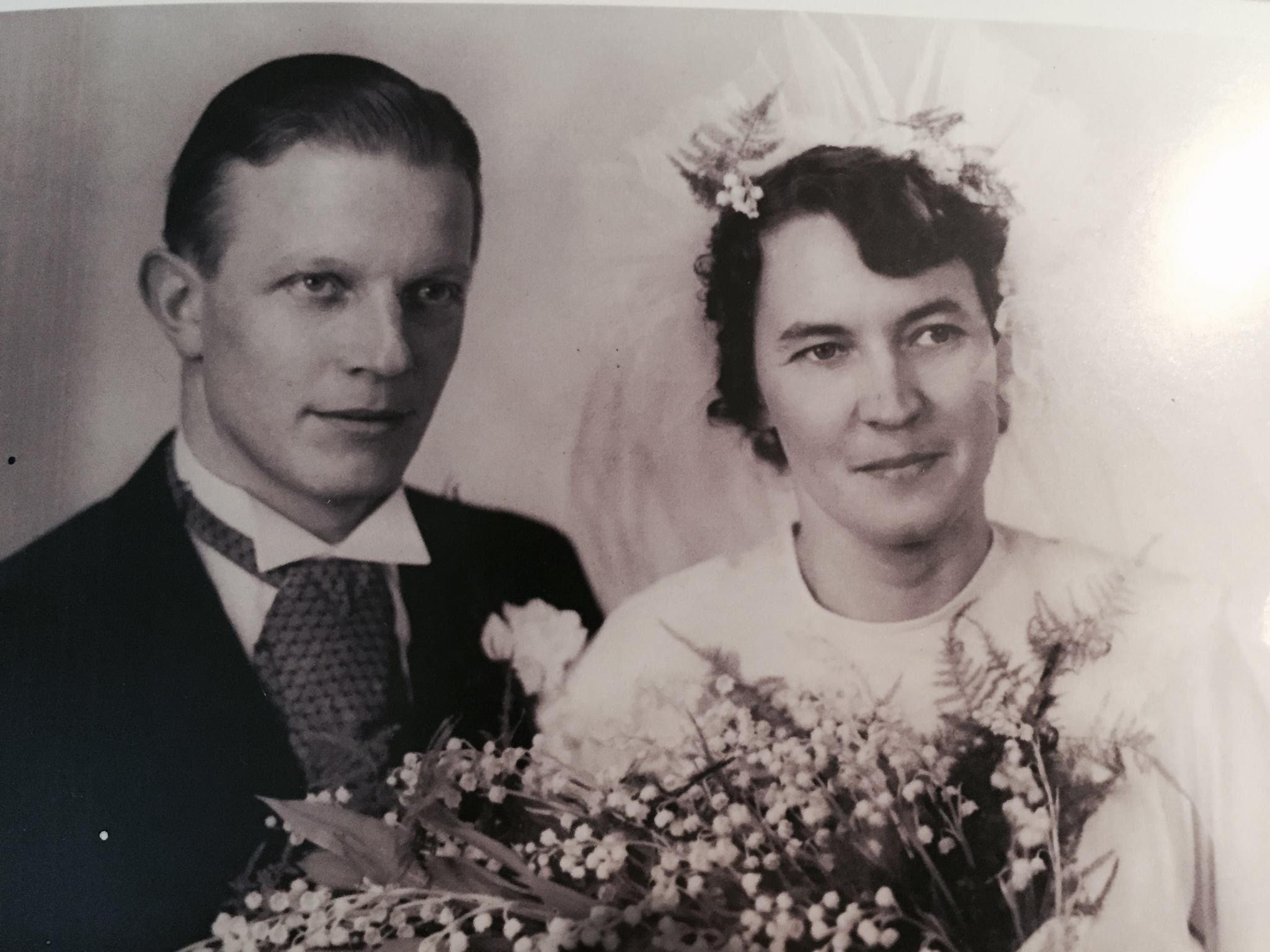Gerrit’s parents, Hendrik and Jenny Vander Kamp. Photo colorized and enhanced by MyHeritage