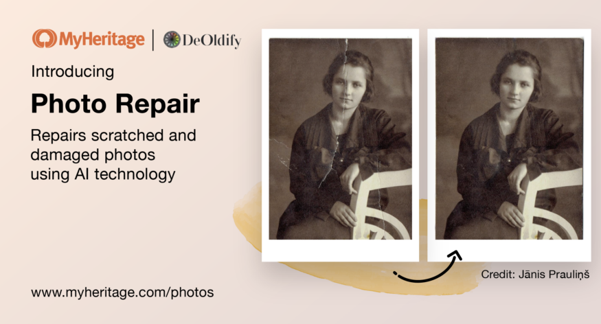 Introducing Photo Repair: New Feature to Automagically Fix Scratched and Damaged Photos