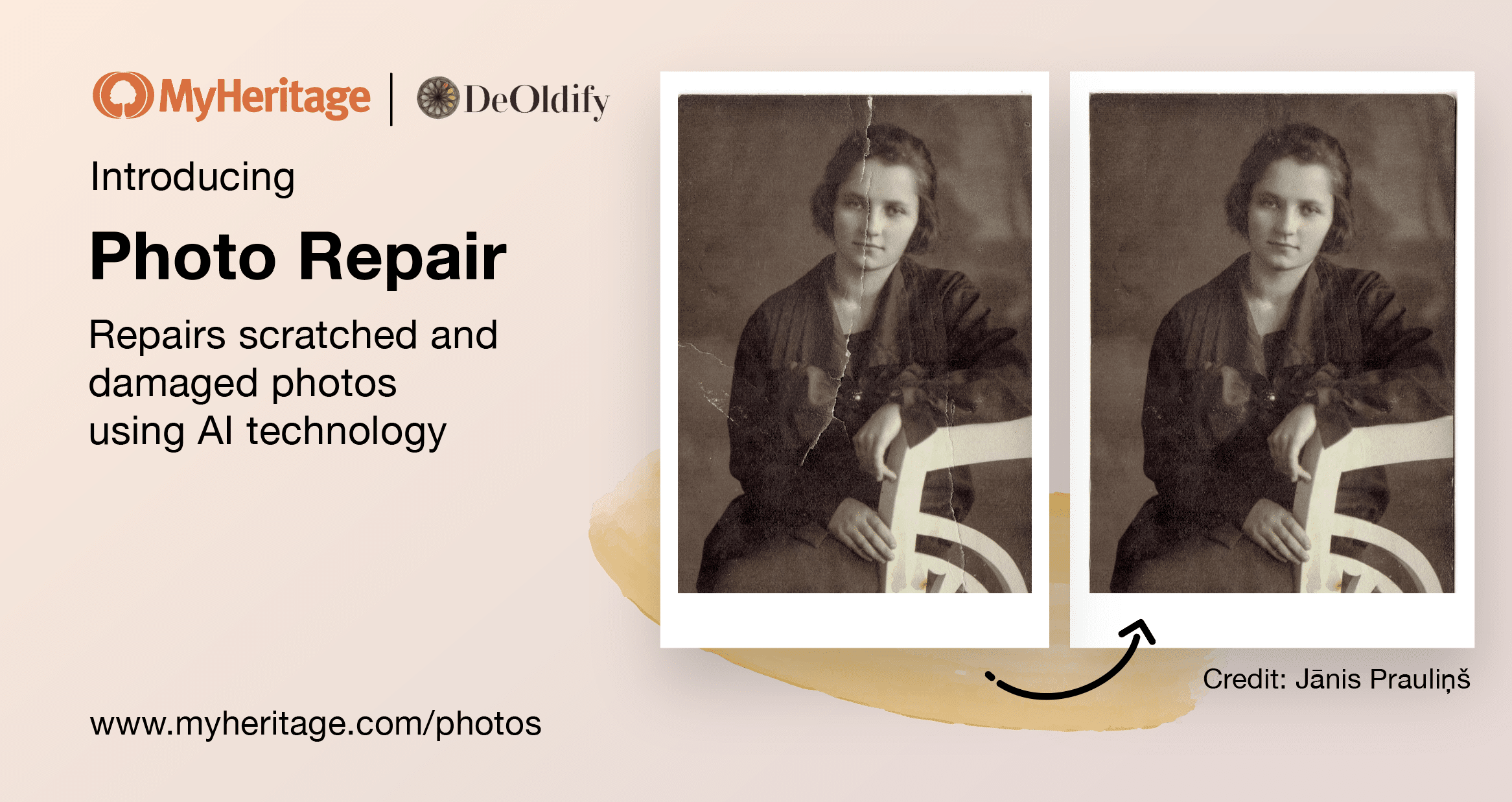 Introducing Photo Repair: New Feature to Automagically Fix Scratched and Damaged Photos