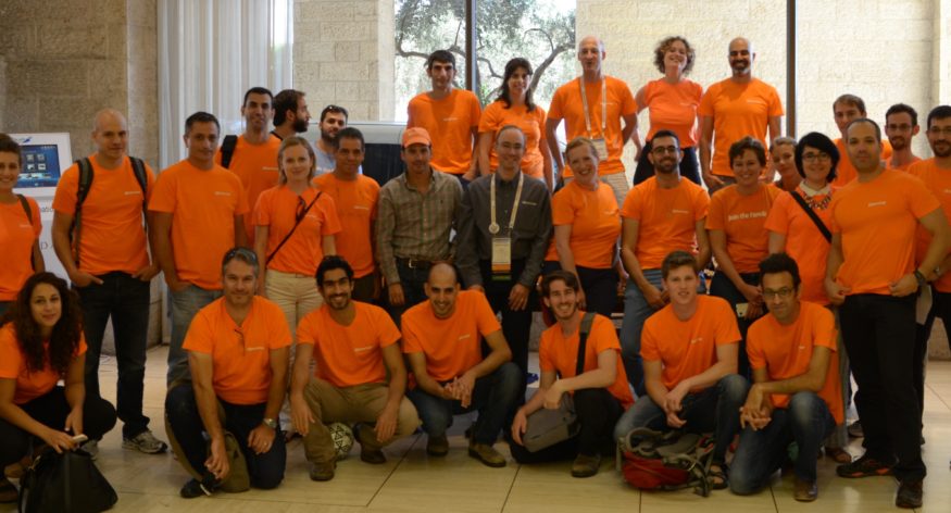 MyHeritage team ready to travel the world