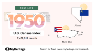 The 1950 U.S. Census Index for Nevada and Puerto Rico Are Now Live