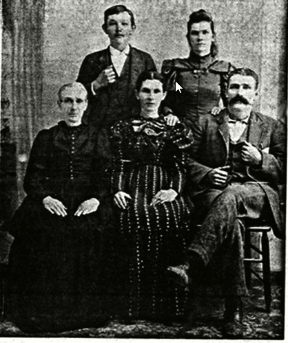 Sarah Ann Russell, Dr. Phil’s great-great-grandmother, bottom left.