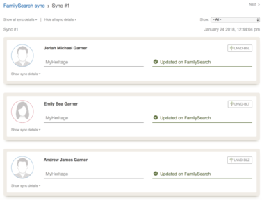 New FamilySearch Tree Sync Allows FamilySearch Users To Synchronize ...