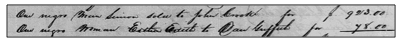 Probate Court Books, Settlements and Wills, 1831-1841, White County, Tennessee, page 75, http://familysearch.org, accessed July 2017