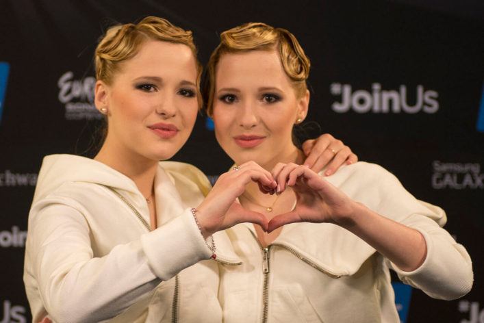 Eurovision Twins: Anastasiya and Maria Andreyevna Tolmachevy, 2014 Eurovision Contest