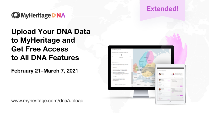 Offer Extended: Upload Your DNA for Free Access to All DNA Features