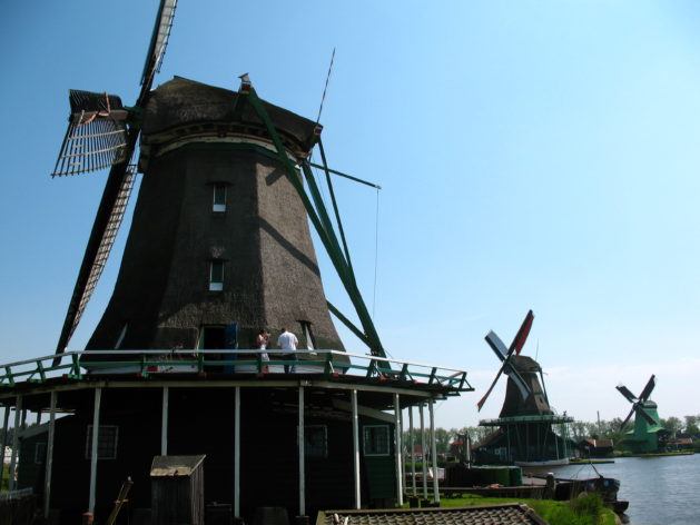 Three Windmills at Zaanse Schans