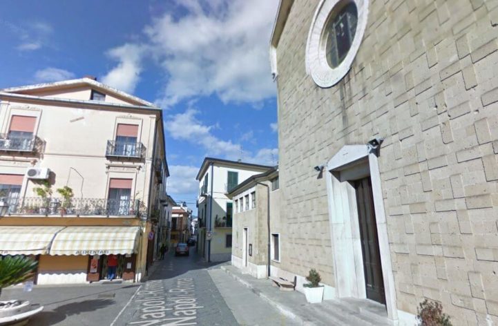 Via Napoli-Roma, Alife, Caserta, Italy, where the Zeppetelli family resided in 1812. Image courtesy of Google Maps. 
